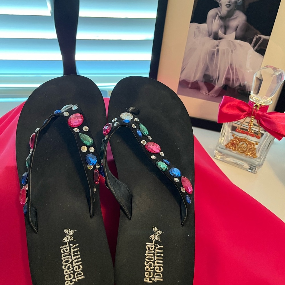 Personal Identity Flip Flop Sandals